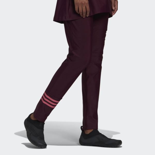 3-Stripes Swim Pants Adidas Maroon