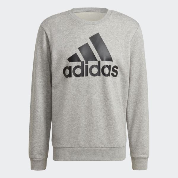 Essentials Big Logo Sweatshirt Adidas Medium Grey