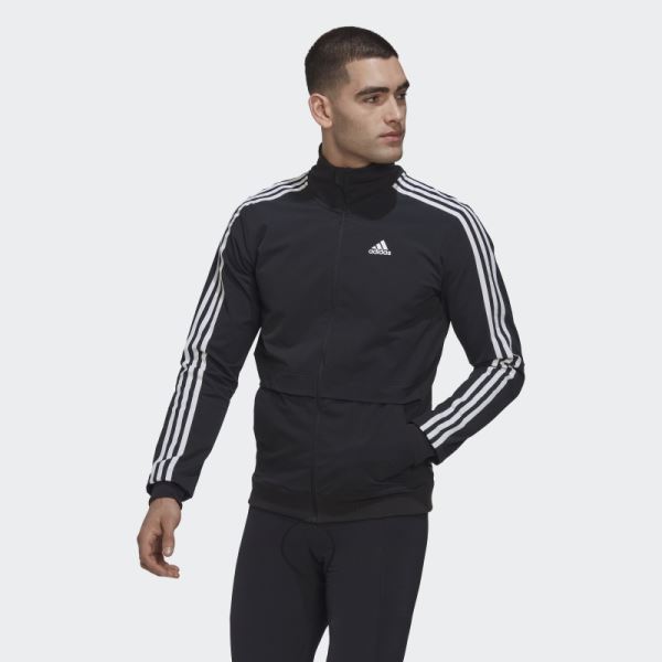 Black The Trackstand Cycling Jacket Adidas