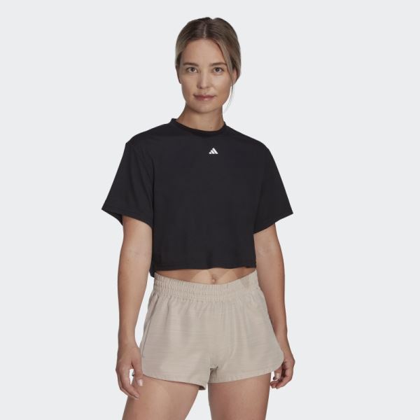 Adidas Studio Tee Black