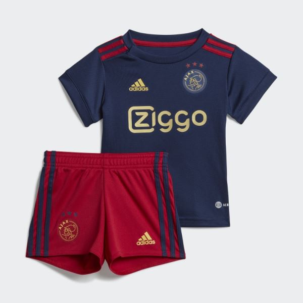 Navy Blue Adidas Ajax Amsterdam 22/23 Away Baby Kit