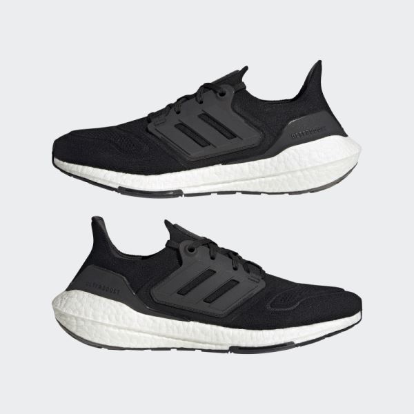 Black Adidas Ultraboost 22 Shoes