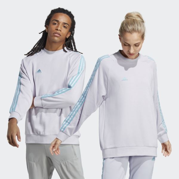 Tiro Crewneck Sweatshirt (Gender Neutral) Silver Dawn Adidas