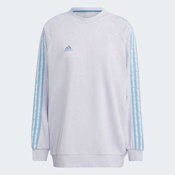 Tiro Crewneck Sweatshirt (Gender Neutral) Silver Dawn Adidas