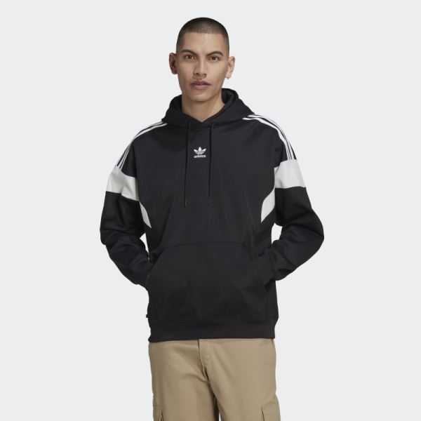 Adidas Black Adicolor Originals Challenger Hoodie