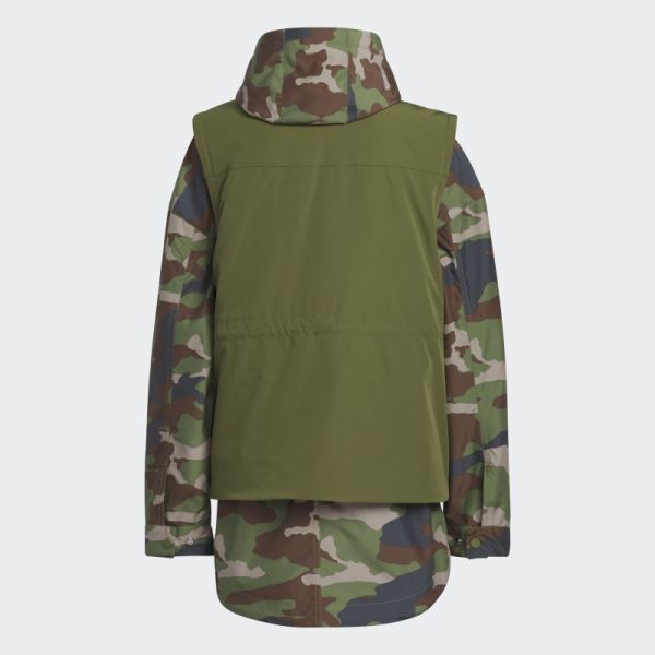 Adidas 2Fer Jacket (All Gender) Aop Camo