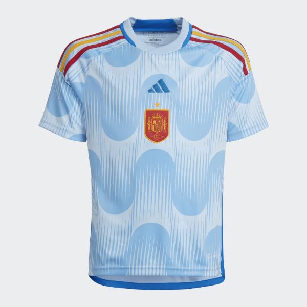 Adidas Spain 22 Away Jersey Glow Blue