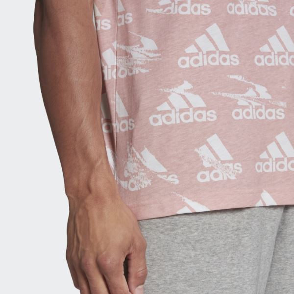 Essentials Brandlove Tee Adidas Mauve