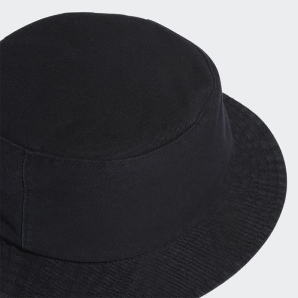 Lifestyle Washed Bucket Hat Black Adidas