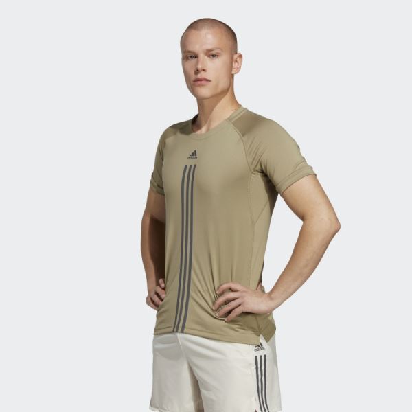 Adidas Orbit Green AlphaStrength Tee