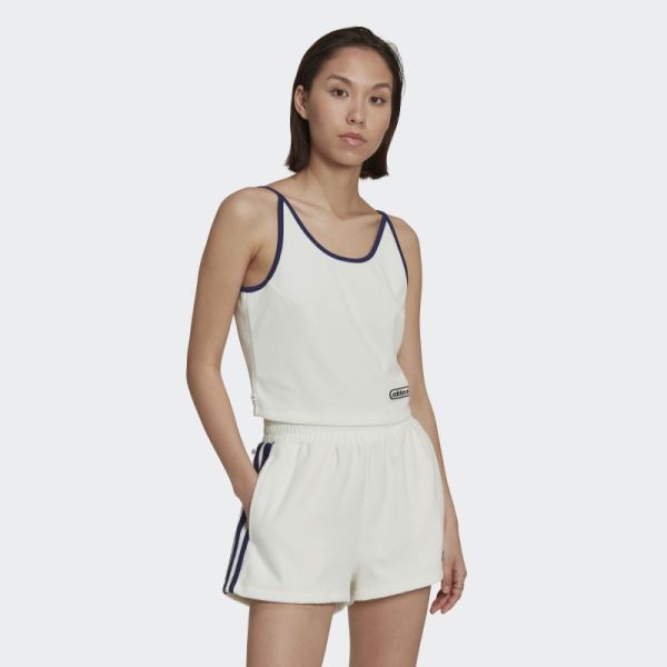 Short Towel Terry Tank Top Adidas Non Dyed