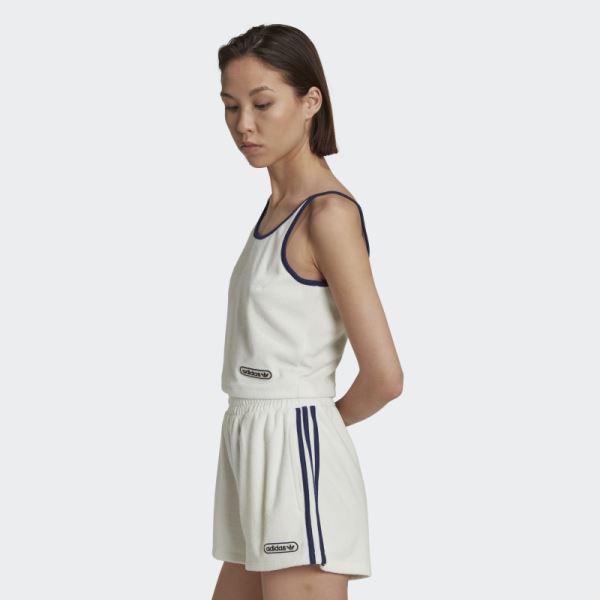 Short Towel Terry Tank Top Adidas Non Dyed