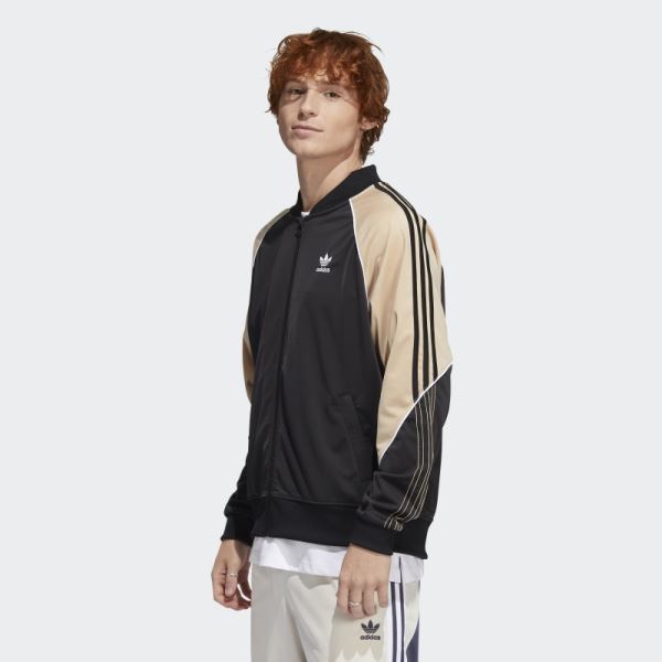 Tricot SST Track Top Black Adidas