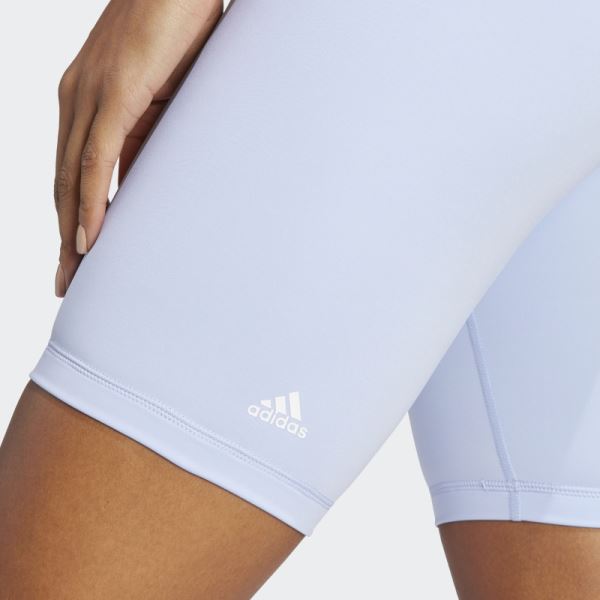 Adidas Blue Dawn Optime Training Bike Short Leggings