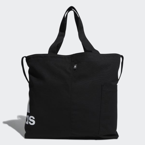 Black Adidas Canvas Tote Bag