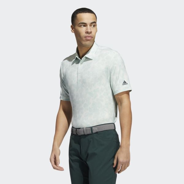 Prisma-Print Polo Shirt Adidas Green