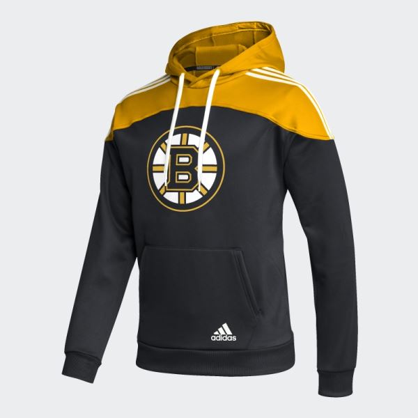 Bruins Pullover Hoodie Black Adidas