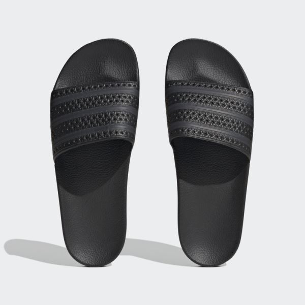 Adidas Adilette Slides Carbon