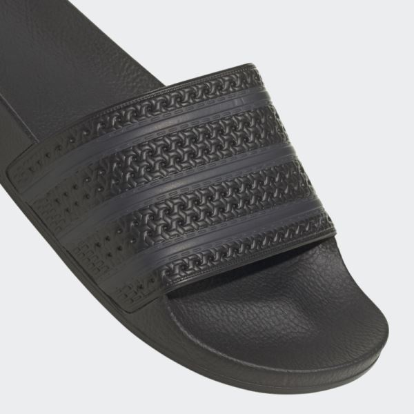 Adidas Adilette Slides Carbon