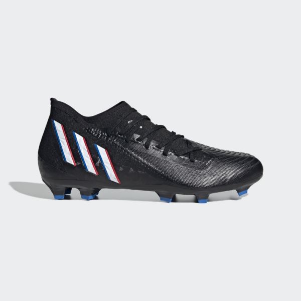 Adidas Predator Edge.3 Firm Ground Soccer Cleats Black