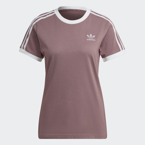 Adidas Adicolor Classics 3-Stripes Tee Purple