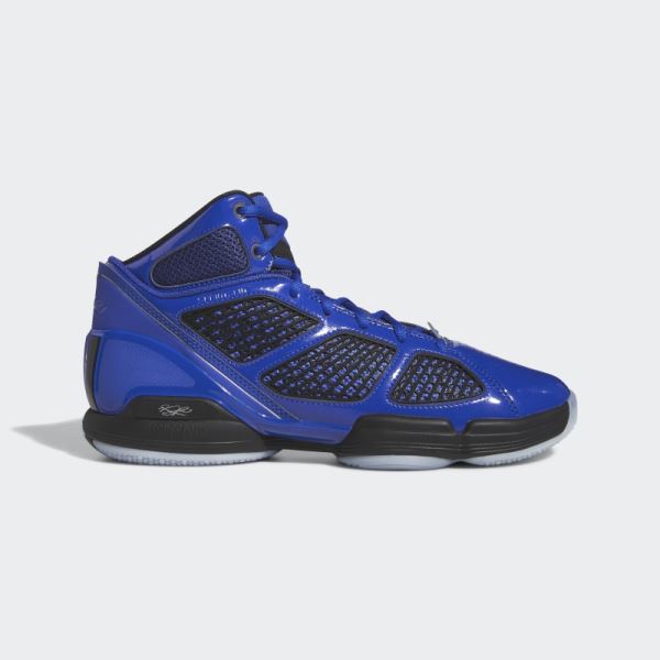 Royal Blue Adidas Adizero Rose 1.5 Restomod Basketball Shoes