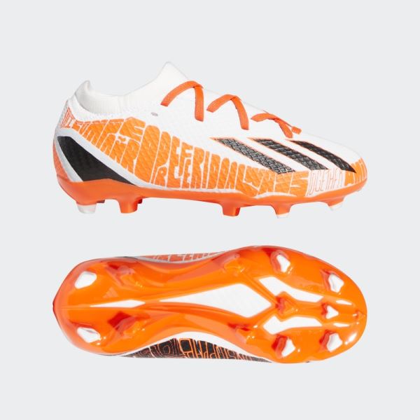 Adidas X Speedportal Messi.3 Firm Ground Cleats White