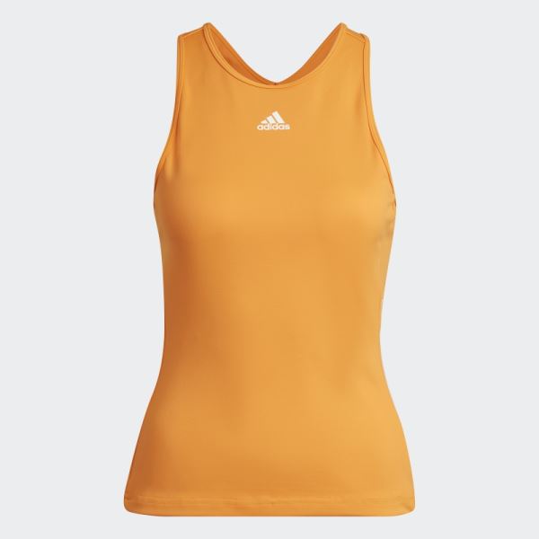 Hyperglam Tank Top Orange Rush Adidas