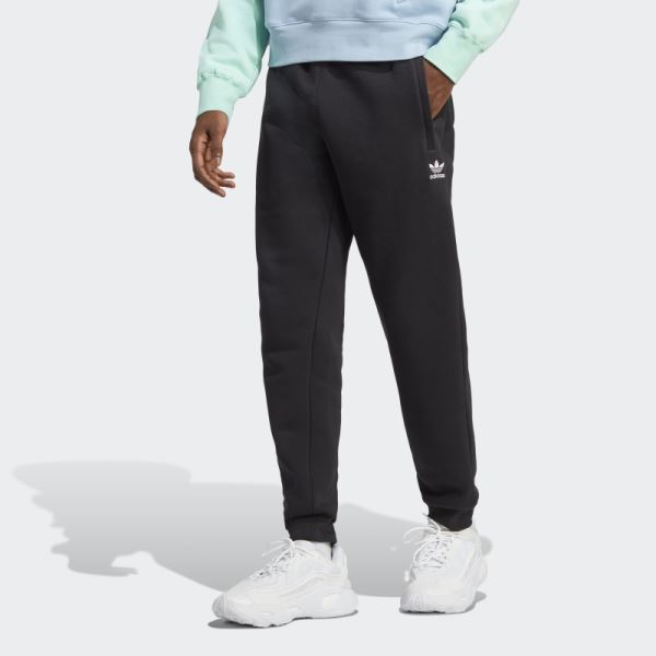 Black Trefoil Essentials Pants Adidas