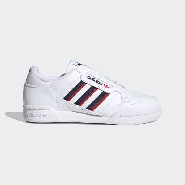 Adidas Continental 80 Stripes Shoes White