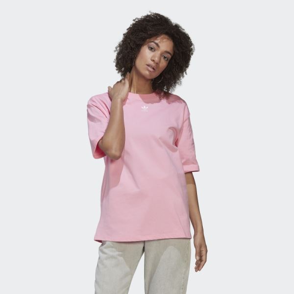 Adicolor Essentials Tee Pink Adidas