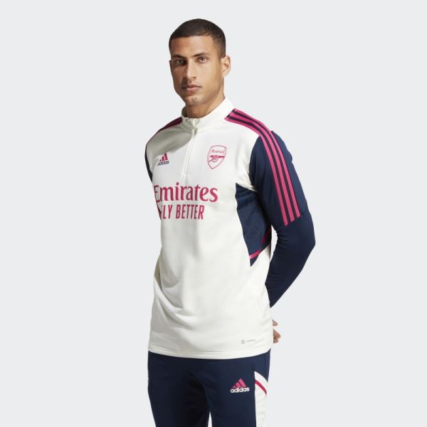 Arsenal Condivo 22 Training Top White Adidas