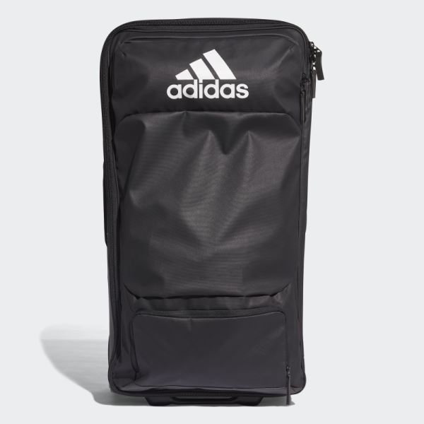 Adidas Black Team Roller Bag