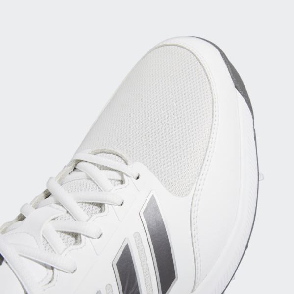 Adidas White Tech Response 3.0 Golf Shoes