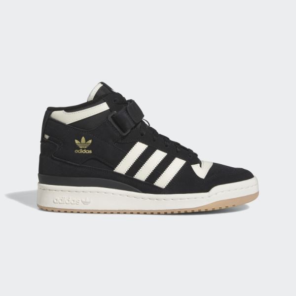 Forum Mid Shoes Adidas Black