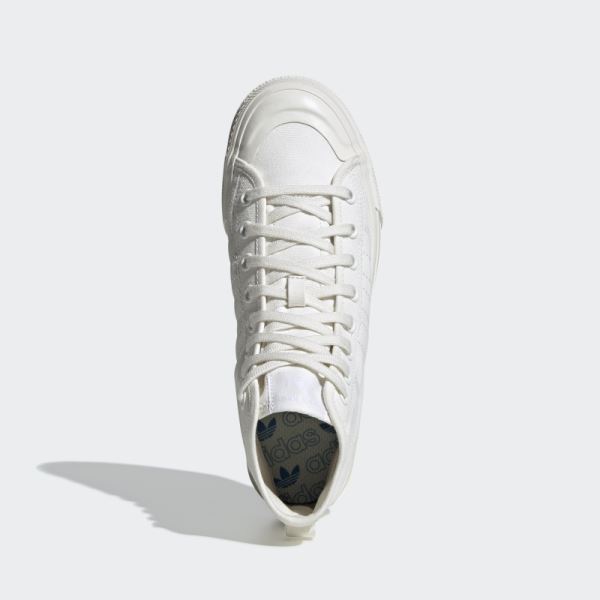 Adidas Nizza White RF Hi Shoes