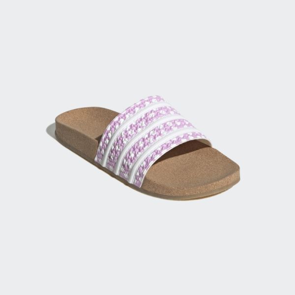 Adilette Slides Lilac Adidas