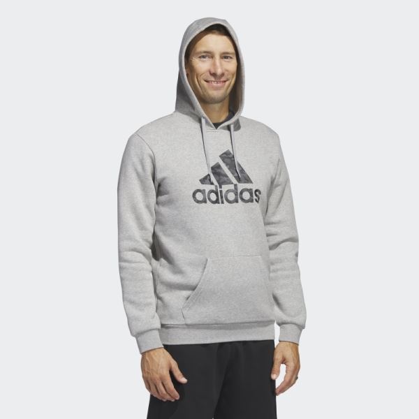 Sportswear Camo Hoodie Adidas Medium Grey