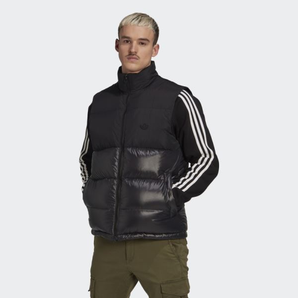 Adidas Black Down Regen Puffer Vest