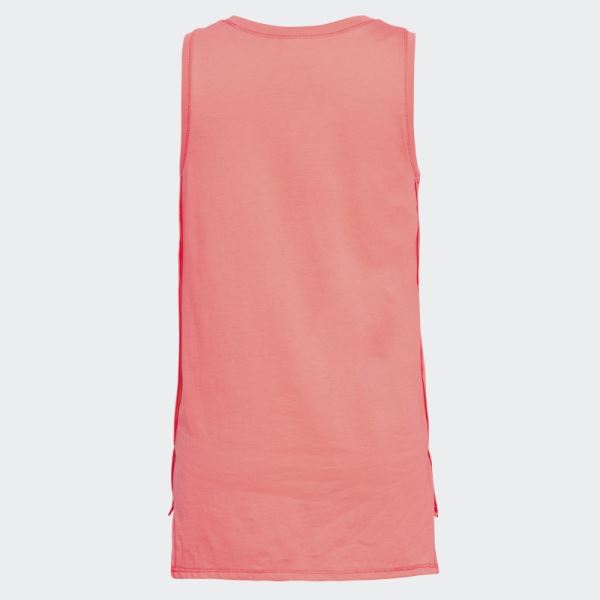 Adidas Acid Red Muscle Tank Top Blend