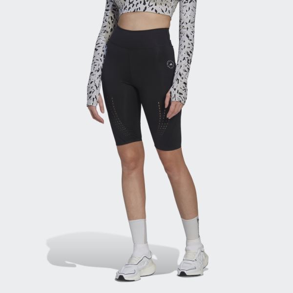 Black Fashion Adidas by Stella McCartney TruePurpose Training Cycling Tights