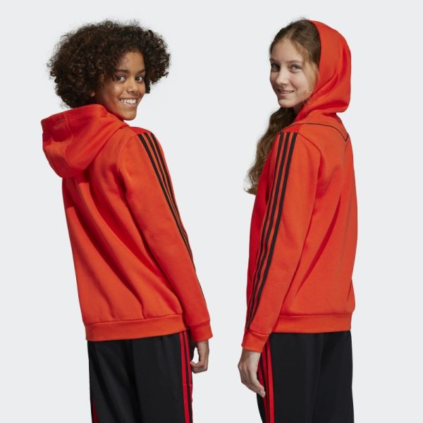 Bold Orange Adidas x LEGO Hoodie Fashion