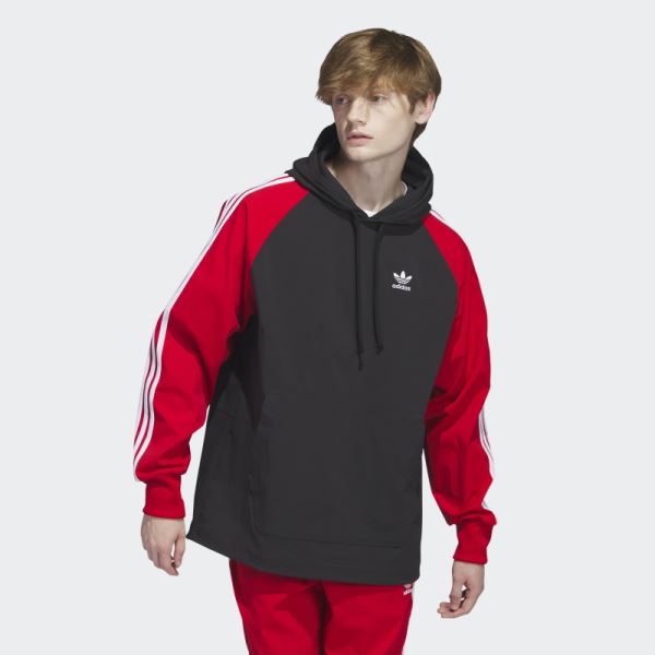 SST Hooded Windbreaker Black Adidas