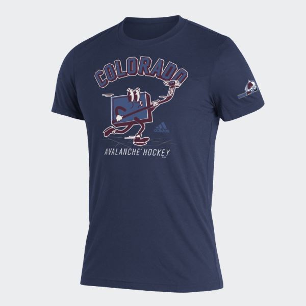 Navy Blue Mel Adidas Avalanche Tee