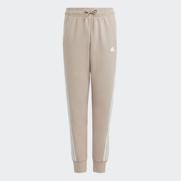 Adidas Taupe Future Icons 3-Stripes Cotton Pants