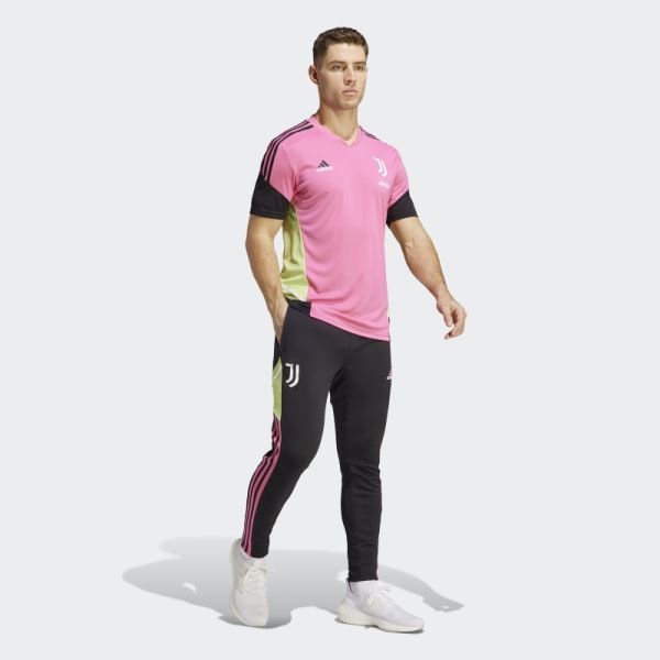 Fashion Adidas Juventus Condivo 22 Training Tracksuit Bottoms Magenta