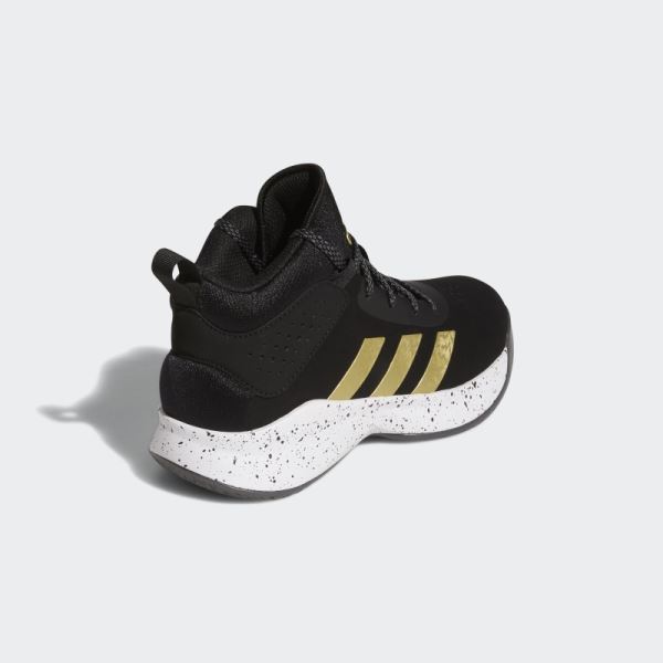 Black Adidas Cross Em Up 5 Wide Shoes