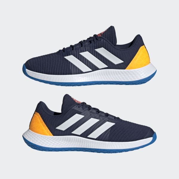 Navy ForceBounce Handball Shoes Adidas