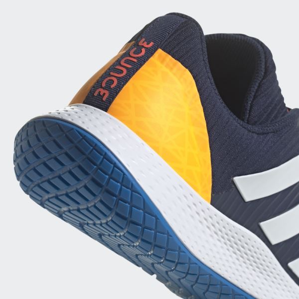 Navy ForceBounce Handball Shoes Adidas