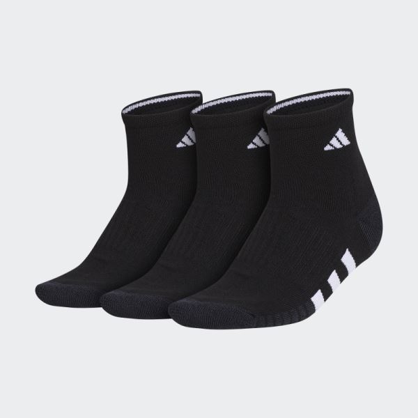 Adidas Cushioned Quarter Socks 3 Pairs Grey